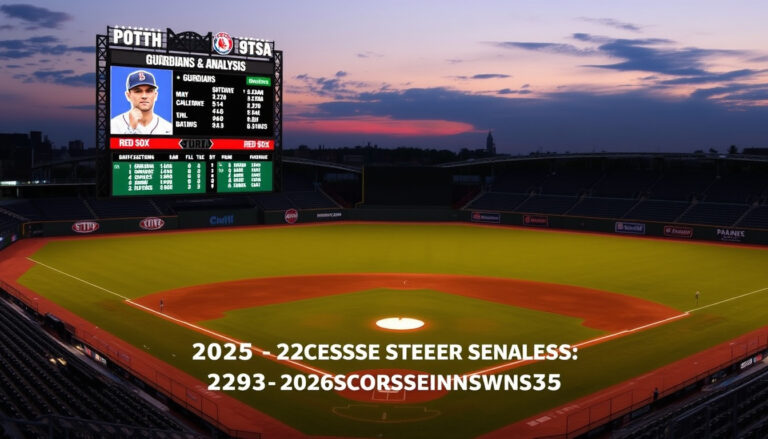 Guardians vs Red Sox Player Stats: 2025 Breakdown